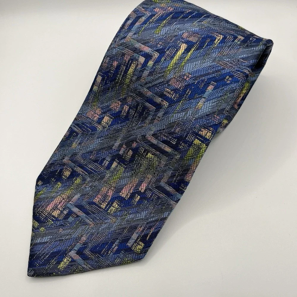 Missoni Cravatte Multicolor Geometric Silk Tie